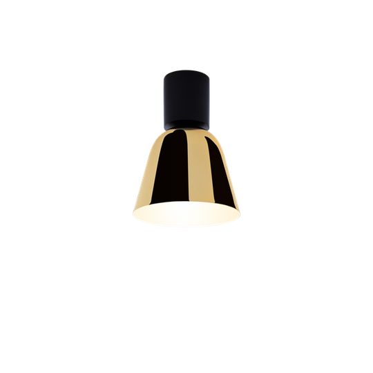 Parachilna Lighto C PE Taklampa Mattsvart/Guldglansig