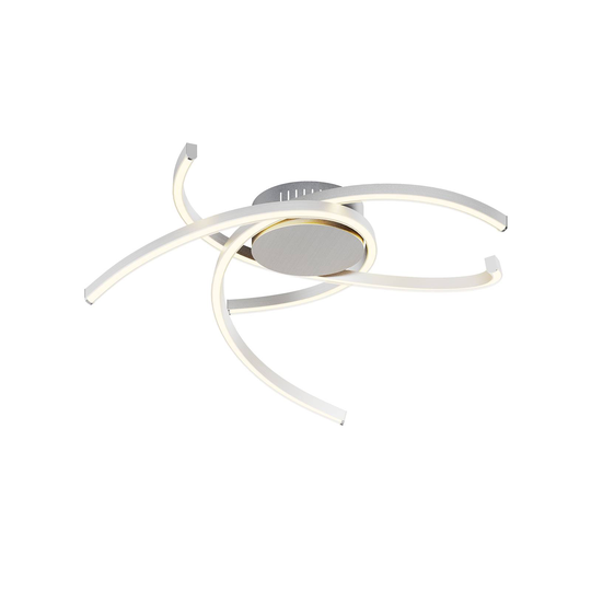Lindby Katris LED-taklampa, 58 cm, aluminium
