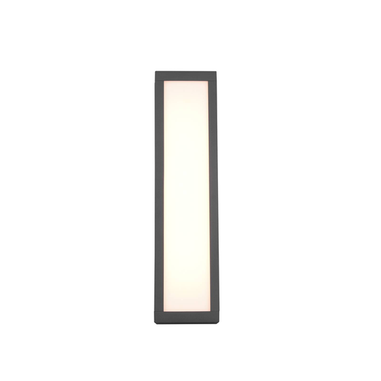 LED-utomhusvägglampa Fuerte av aluminium, IP54