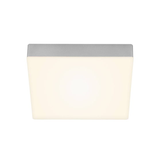LED-taklampa Flame, 21,2 x 21,2 cm, silver