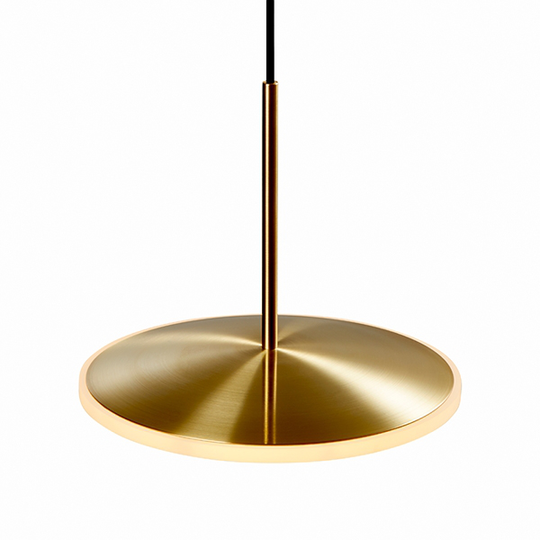 Graypants Chrona Dish 10 Horisontell Taklampa Mässing