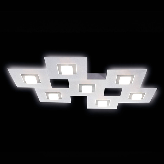GROSSMANN Karree 7 lampor aluminium titan