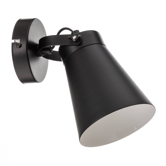 Vägglampa Amos, svarta, 1 lampa