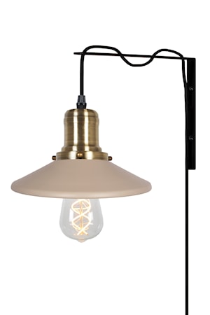 Disc Vägglampa Beige