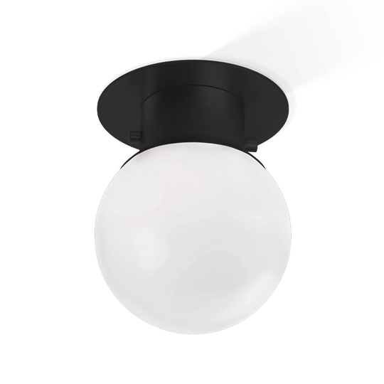 Dekor Walther Globe 20 taklampa, svart/matt