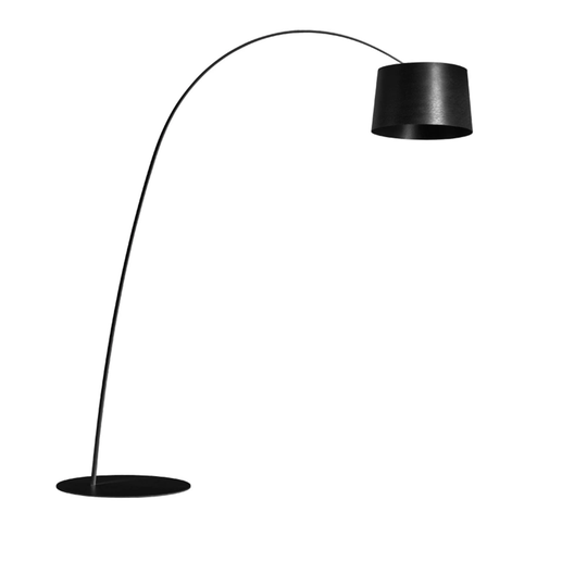 Twiggy - Golvlampa, Svart, Med LED-lampa