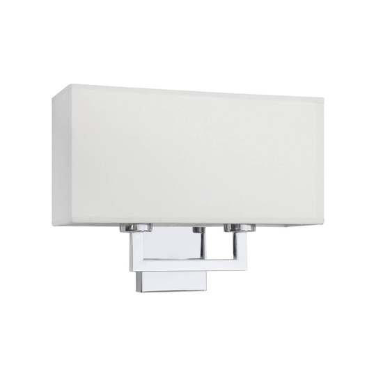 Vägglampa Hotel, beige, 2 lampor