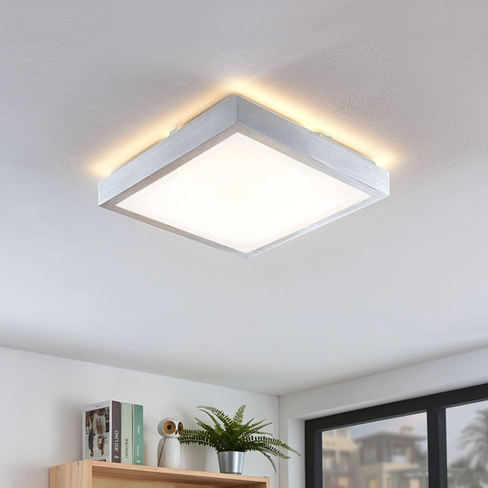Lindby Margit LED-taklampa, kantig, 32 cm