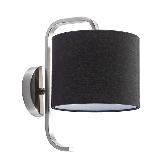 Lindby Jevanna vägglampa i textil, svart