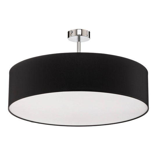 Taklampa Rondo med avstånd, mörkgrå Ø 60 cm
