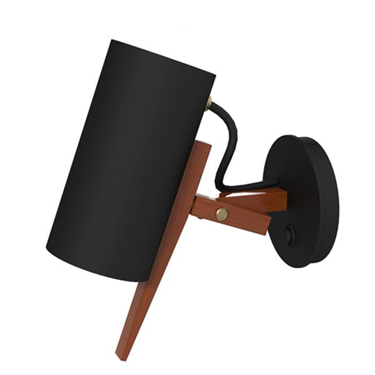 Marset Scantling Vägglampa Svart