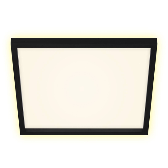 LED-taklampa 7364, 42 x 42 cm, svart