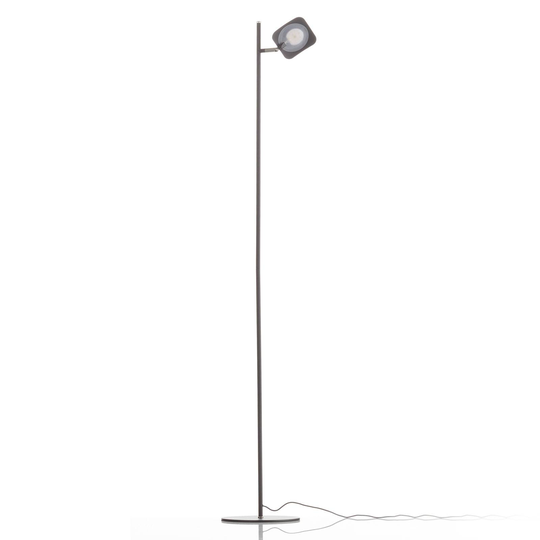 LED-golvlampa Raggio, 1 lampa, svart
