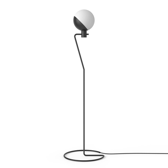 GRUPA Baluna golvlampa kula på smal lampfot