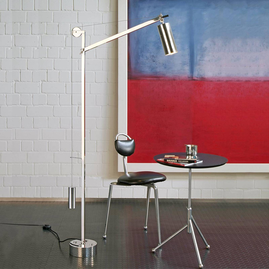 TECNOLUMEN Umkreis – golvlampa i Bauhaus-stil