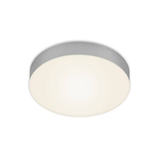 LED-taklampa Flame, Ø 21,2 cm, silver