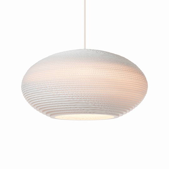 Graypants Scraplight Disc 16 Taklampa Liten Vit