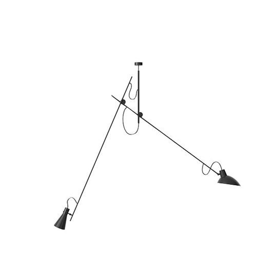 Astep VV Cinquanta Taklampa Suspension Svart/Svart