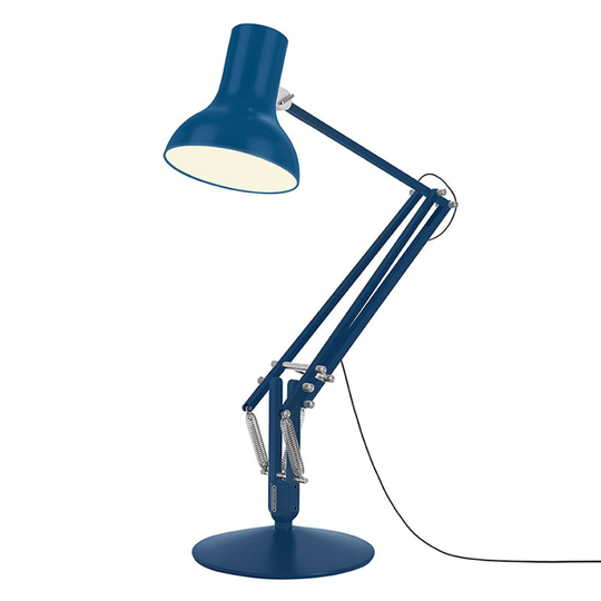 Anglepoise Type 75 Giant golvlampa blå
