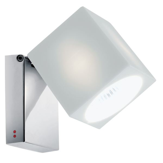 Fabbian Ice Cube Classic Vägg- & Taklampa Vit med Kabeluttag