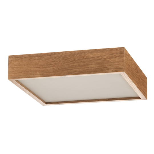 Taklampa Quatro DR med träram, 38,5 cm