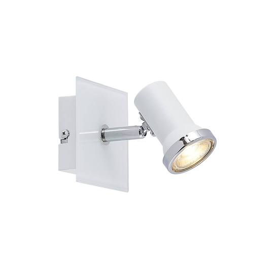 Lindby Marvolo vägglampa, vit, 1 lampa