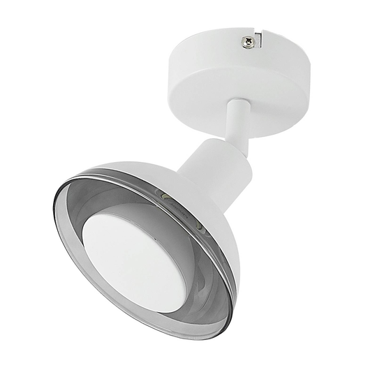 Lindby Erin LED-väggspotlight vit, justerbar
