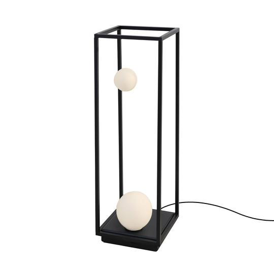 Karman Abachina LED-golvlampa IP65 70cm svart