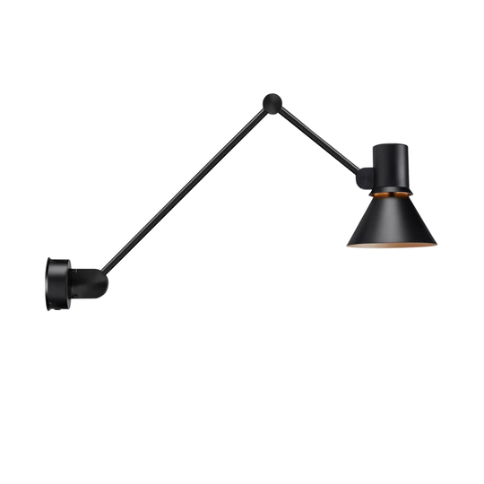 Type 80 W3 Wall, Matte Black, Incl. LED E27 1x6W