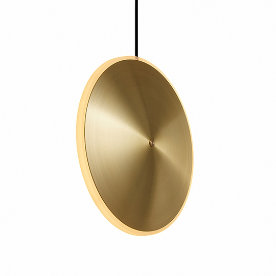 Graypants Chrona Dish 10 Vertical Taklampa Mässing