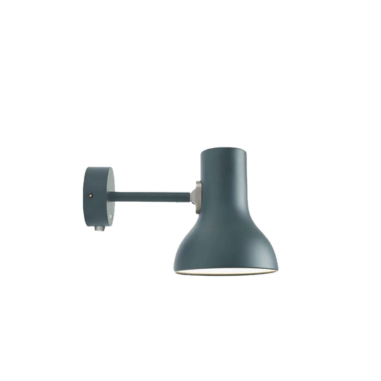 Type 75 Mini Wall Light Slate Grey With Cable
