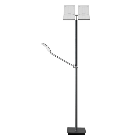 Lucande Hadlee LED-golvlampa, antracit