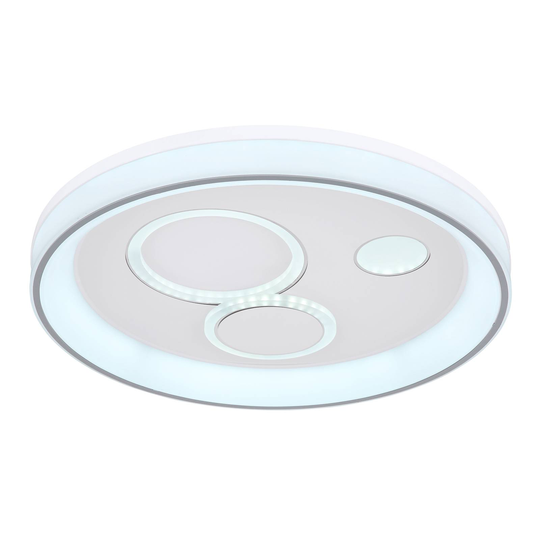 LED-taklampa Roba, rund, dimbar, CCT