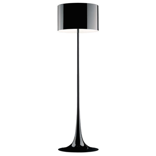 Flos Spun Light F Golvlampa Svart