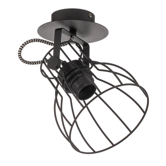 Taklampa Alano, svart, 1 lampa