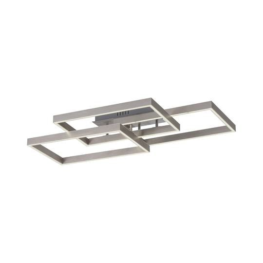 LED-taklampa Paan, dimbar, CCT, rektangulär