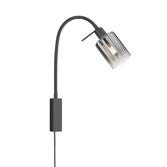 Vägglampa Iska med flexibel arm
