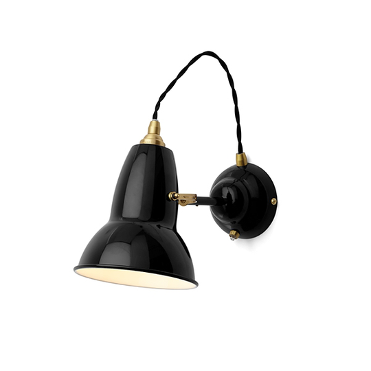 Anglepoise Original 1227™ Mässing Vägglampa Jet Black