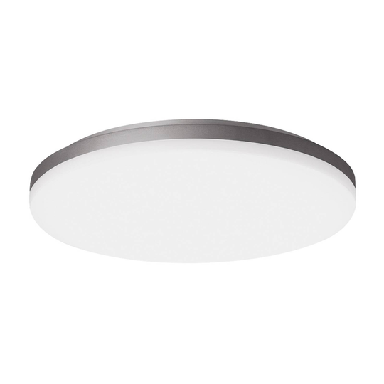 LED-taklampa WL270 rund aluminium 24 W Ø 27 cm