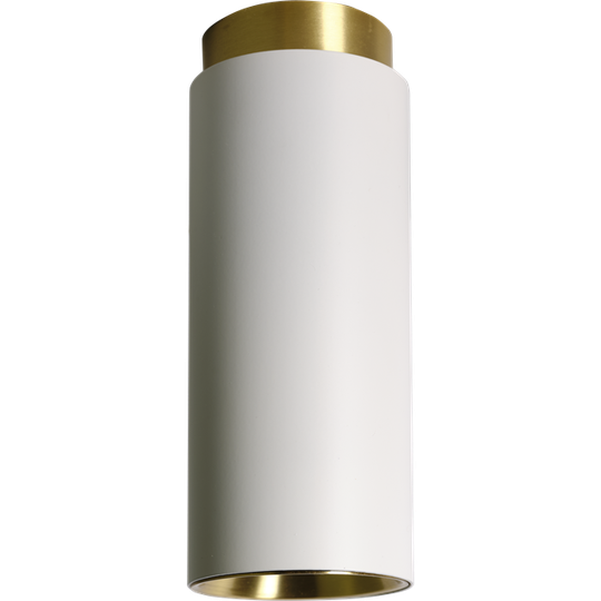 DCW Tobo C65 Taklampa Vit/ Mässing