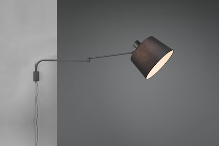 Baldo Vägglampa E27 Svart