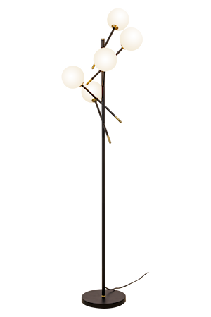Akrobat Golvlampa Svart IP20