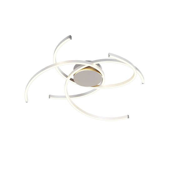 Lindby Katris LED-taklampa, 73 cm, aluminium