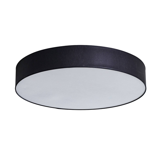 Taklampa Rondo, mörkgrå Ø 80 cm