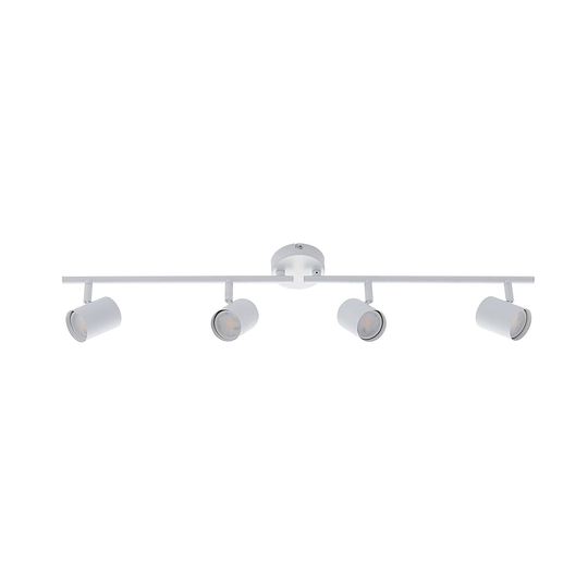 ELC Tomoki LED-taklampa, vit, 4 lampor