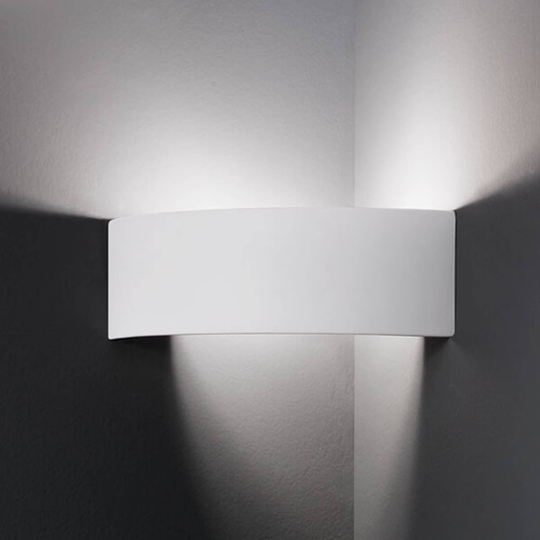 Hörnvägglampa Arco