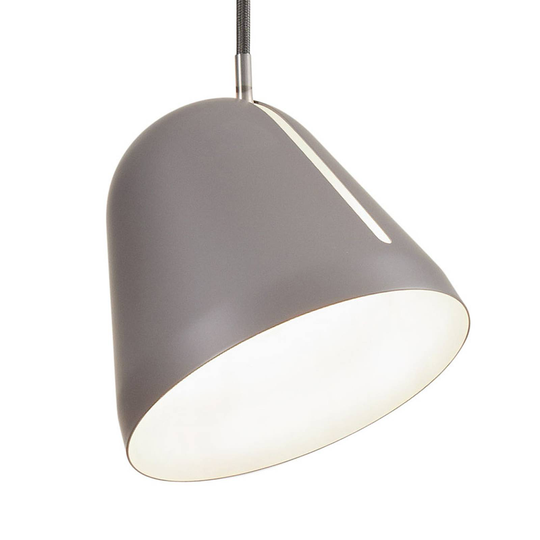 Nyta Tilt S pendellampa kabel 3 m grå grå
