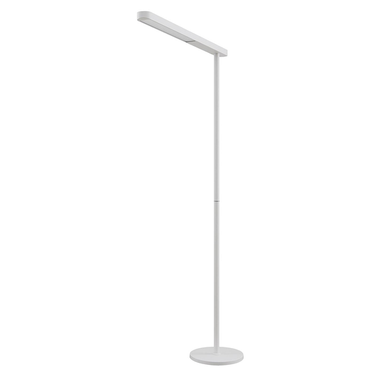 Prios Jalima LED-golvlampa till kontor, vit