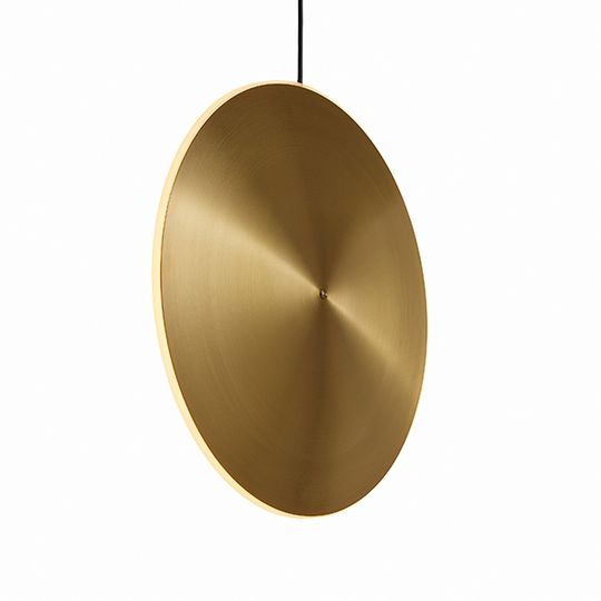 Graypants Chrona Dish 17 Vertical Taklampa Mässing