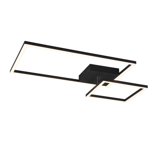 LED-taklampa Padella svängbar 4 000 K svart